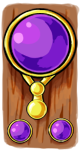 Purple Fancy Knocker